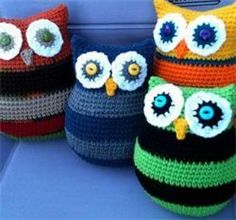 Crochet Owl Pillow Pattern