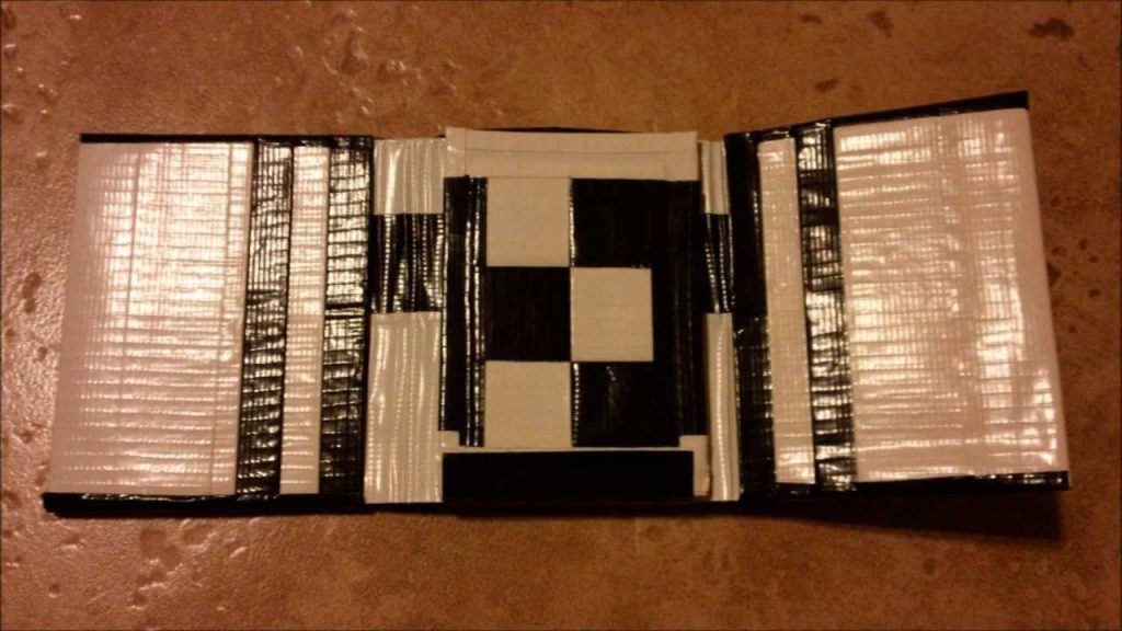24 Cool Duct Tape Wallet DIY Instructions - Guide Patterns