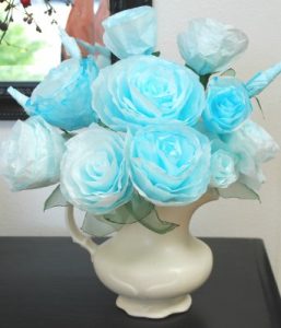 Coffee Filter Roses
