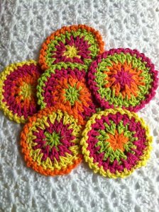 Crochet Coaster Pattern Free