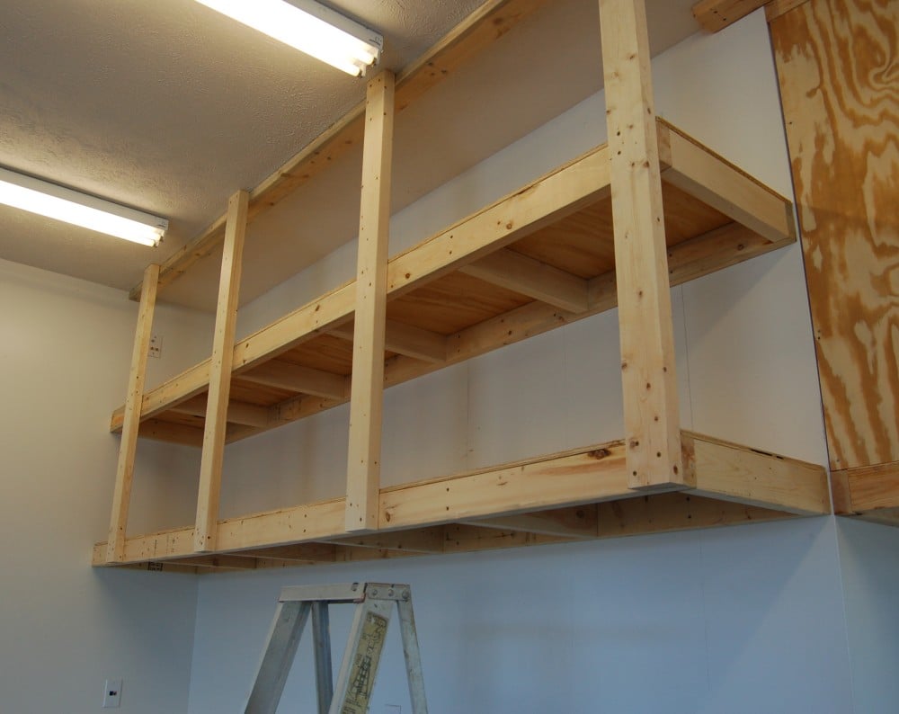 20 Diy Garage Shelving Ideas Guide Patterns While i do have a nice shop setup you can complete this project with. 20 diy garage shelving ideas guide