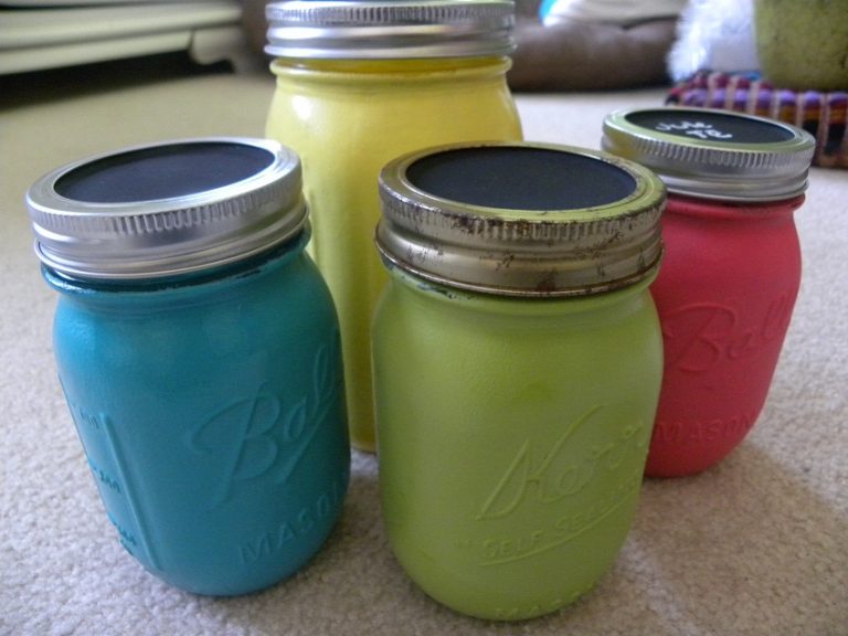 31 Painted Mason Jars Guide Patterns