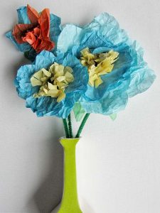 Crafts with Tissue Paper