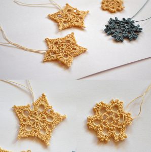 Crocheted Snowflake Patterns