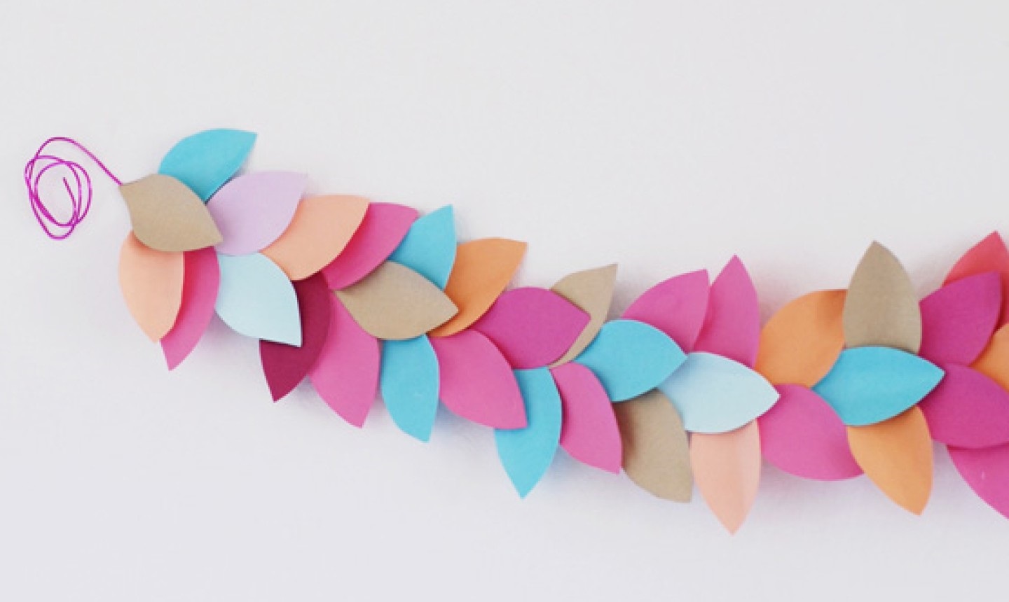 37 DIY Paper Garland Ideas  Guide Patterns