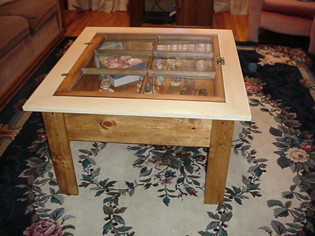 20 DIY Shadow Box Coffee Table Plans | Guide Patterns