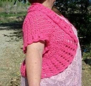 Plus Size Crochet Shrug