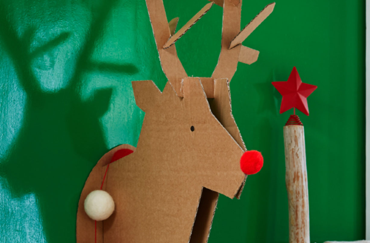 16 Cardboard Deer Head Ideas Guide Patterns