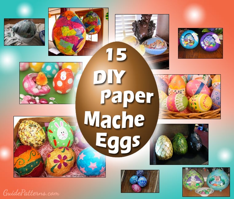 DIY Paper Mache Eggs