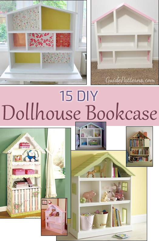 dollhouse bookcase diy