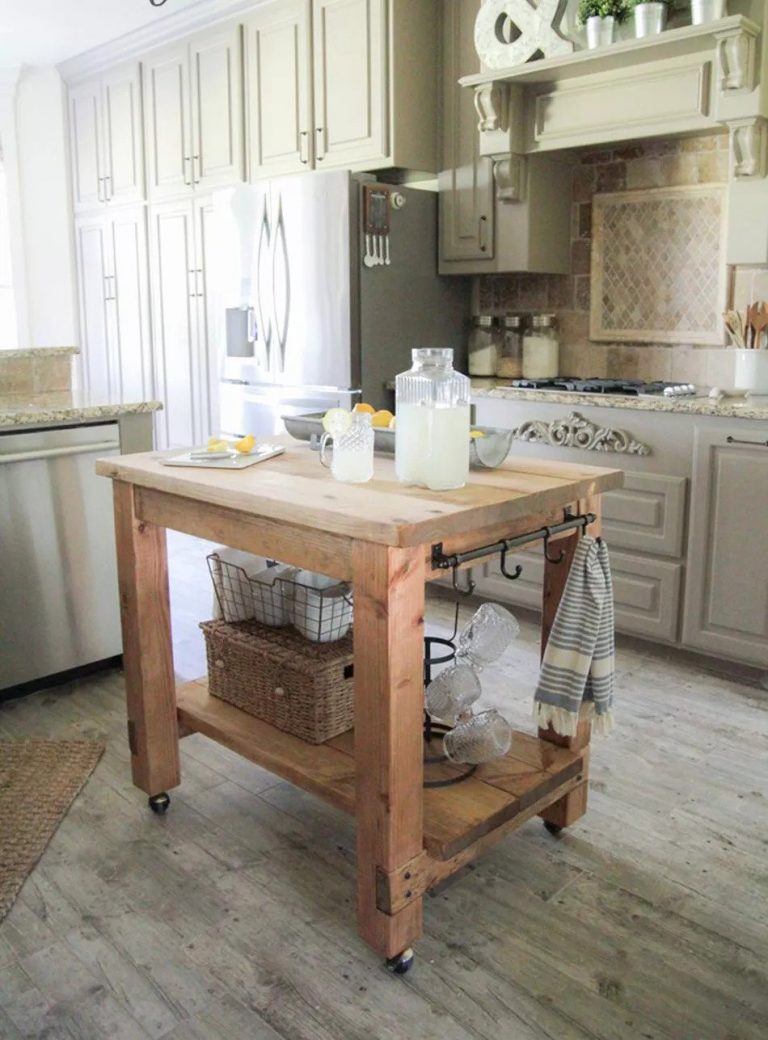 22 Unique DIY Kitchen Island Ideas Guide Patterns