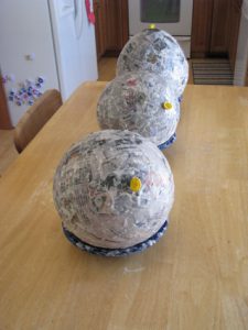 Paper Mache Dinosaur Eggs