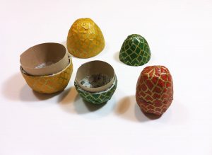 Paper Mache Egg Boxes