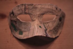 Paper Mache Masquerade Mask