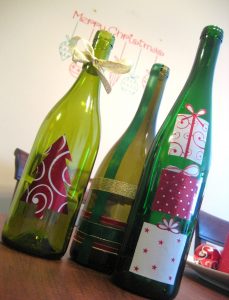 Wine Bottle Christmas Crafts