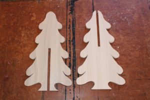 Wooden Christmas Tree Pattern