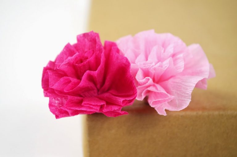 20 DIY Crepe Paper Flowers with Tutorials Guide Patterns