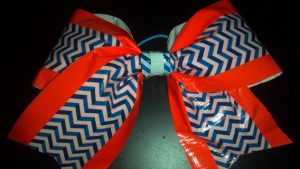 Duct Tape Cheer Bow