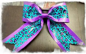 Duct Tape Cheer Bow Step by Step