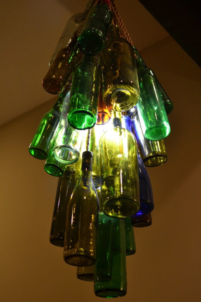 Wine Bottle Chandelier 13 Unique DIYs Guide Patterns