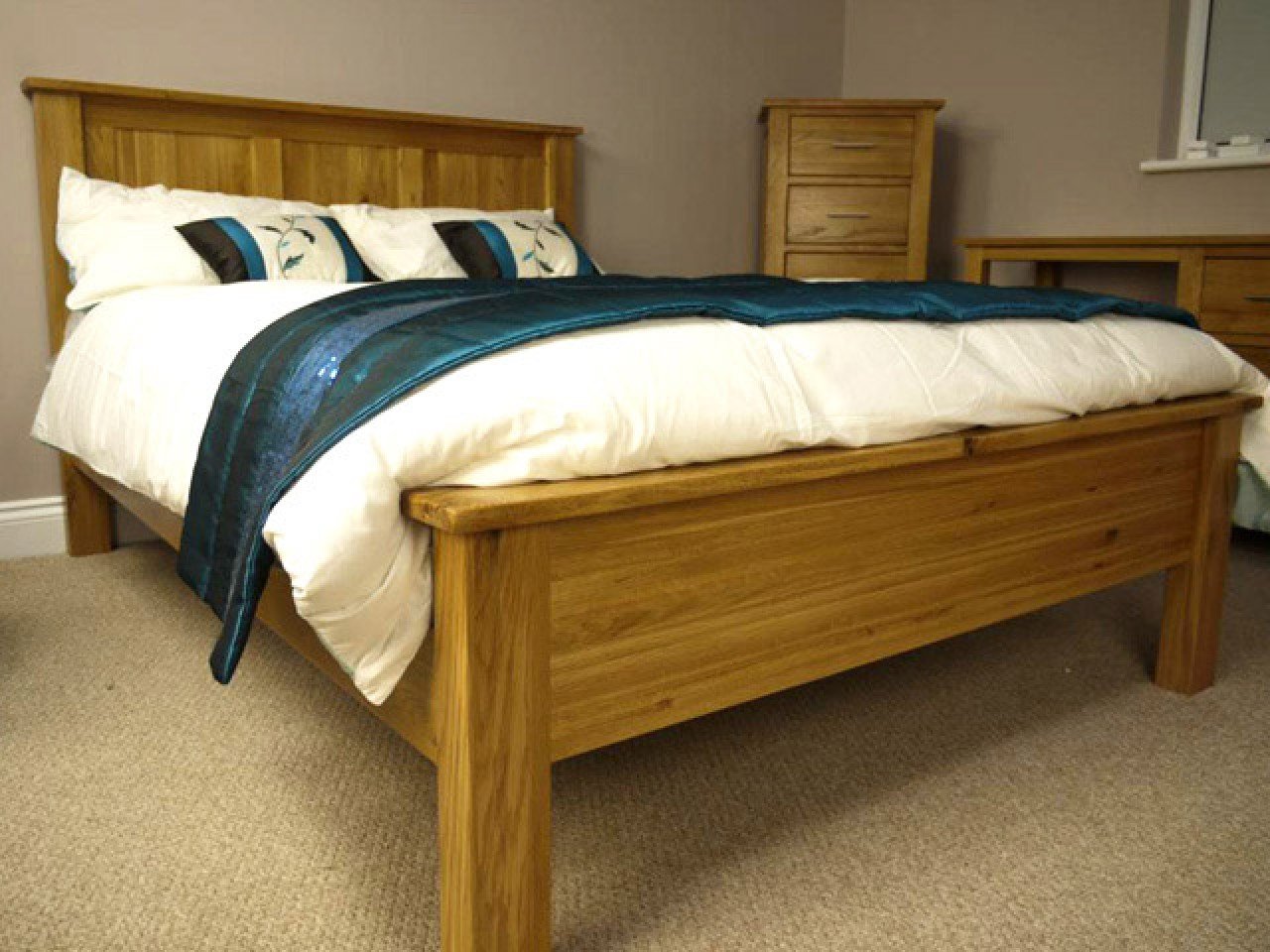 Wooden Double Bed Frame