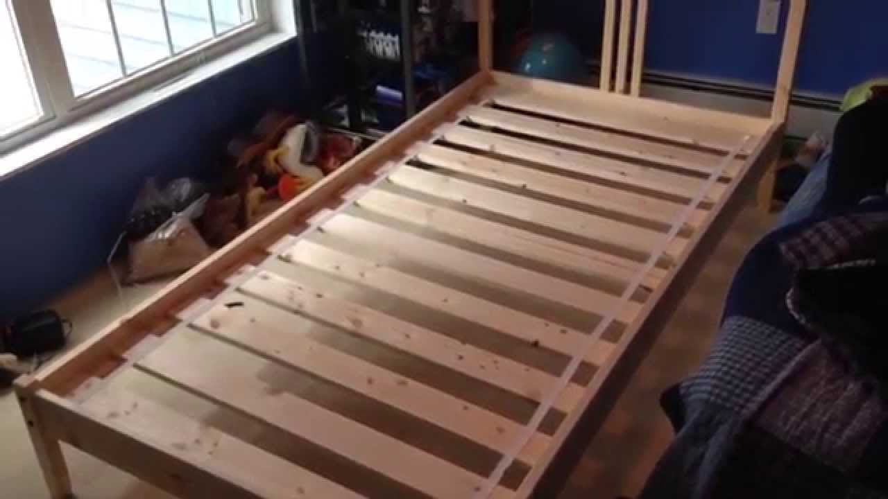 How To Build A Twin Size Platform Bed With Storage – BBR Wood Works