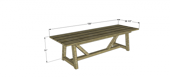 How to Build a Dining Room Table: 13 DIY Plans Guide ...