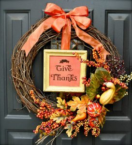 Fall Grapevine Wreath