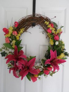 Decorated Grapevine Wreath