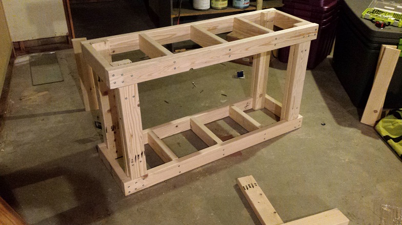 How to Build a Stand for a 55 Gallon Aquarium? 