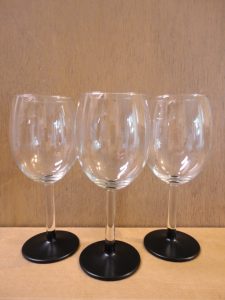 Chalkboard Painted Wine Glasses
