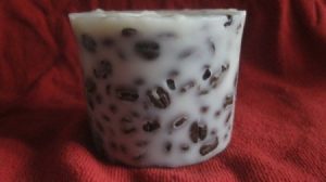Coffee Beans Scented Pillar Candle