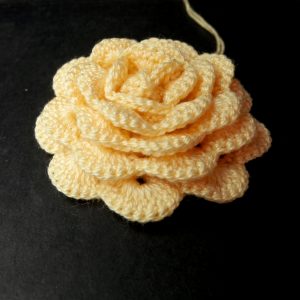 Crochet Rolled Rose