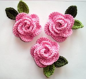 Crocheted Roses