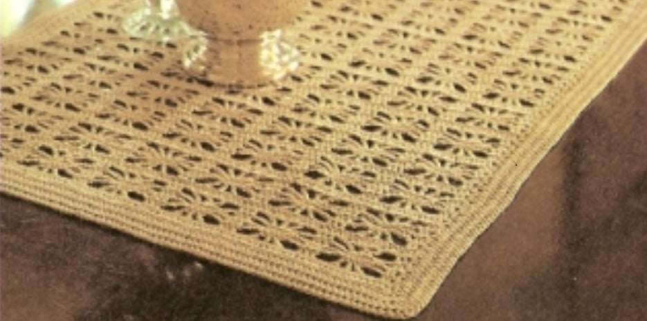 32 Free Crochet Table Runner Patterns Guide Patterns