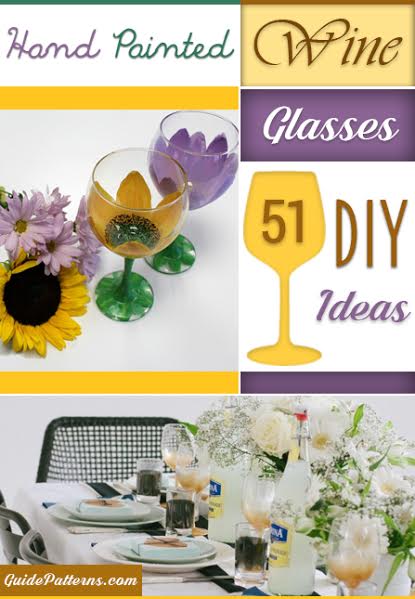 Hand Painted Wine Glasses 51 Diy Ideas Guide Patterns