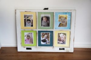 DIY Window Picture Frame