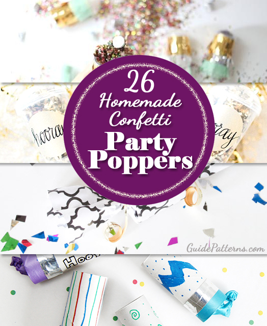 Homemade Confetti Party Poppers
