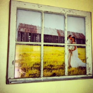 Old Window Picture Frame