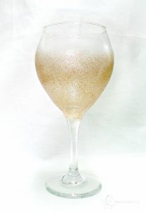 Painted Wine Glass Idea