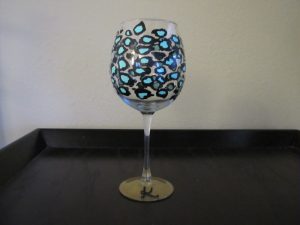 Painting Wine Glasses Idea