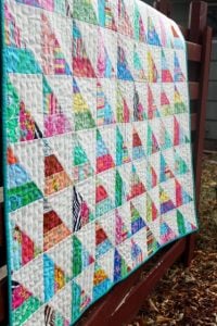 Jelly Roll Double Quilt