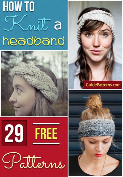 How To Knit A Headband 29 Free Patterns Guide Patterns