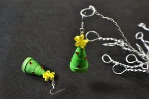Quilling Paper Earrings