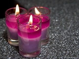Scented Crayon Candles
