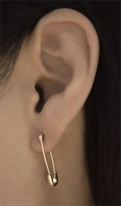 How to Make Safety Pin Earring