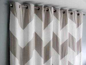 No-Sew Curtain Idea