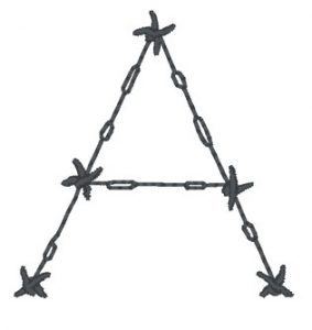 Barbed Wire Letter