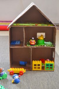 Cardboard Dollhouse Image