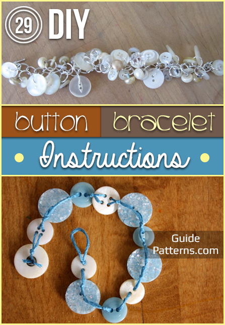 29 diy button bracelet instructions guide patterns